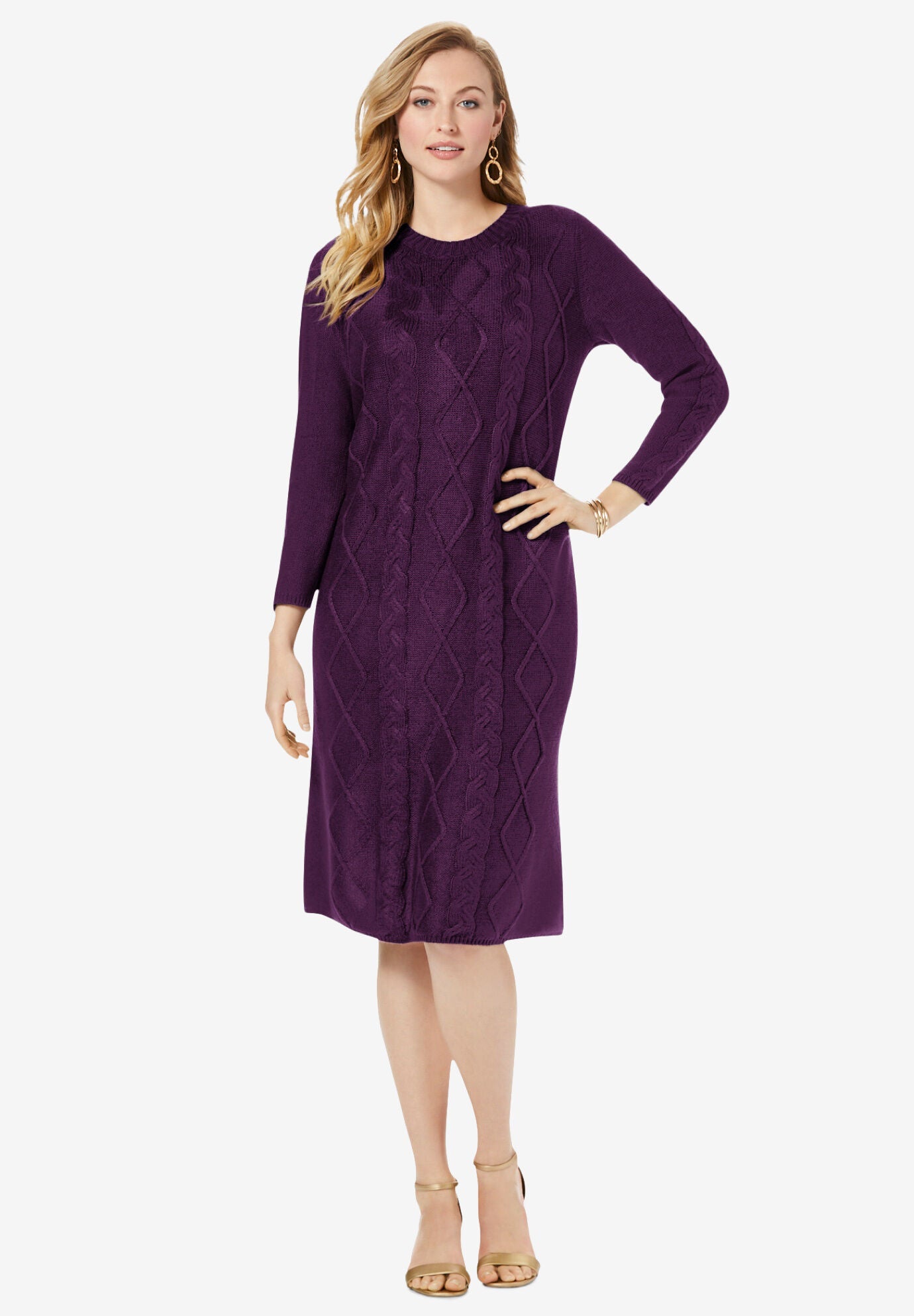 roamans sweater dress