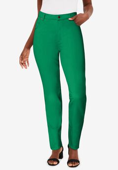 Classic Cotton Denim Straight-Leg Jean