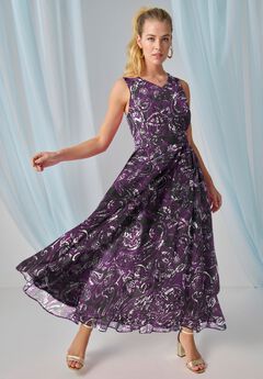 Georgette Flyaway Maxi Dress