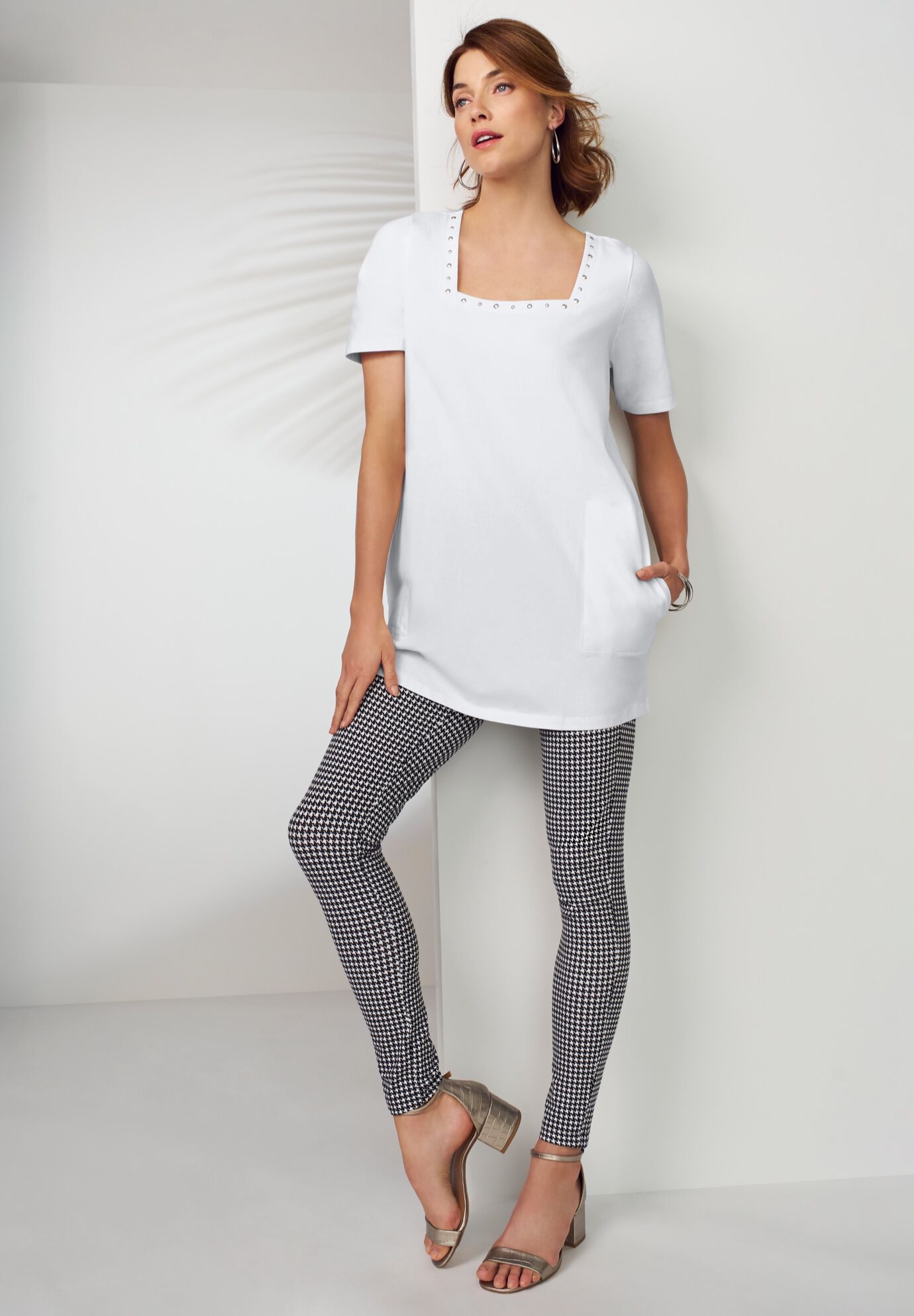 Everyday Stretch Cotton Legging, , alternate image number 3