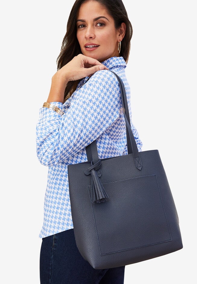 Tassel Tote Bag, , on-hover image number null