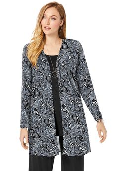 Plus Size Open Cardigans