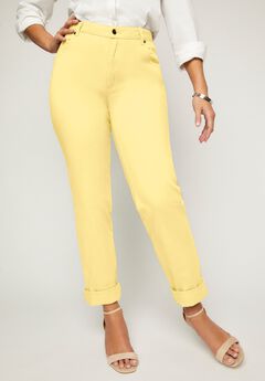 Plus Size Tall Pull On Jeans