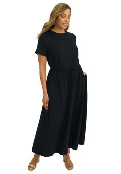 Drawstring Maxi Dress