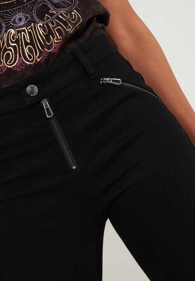 Stretch Denim Rocker Skinny Jean, BLACK, on-hover image number null