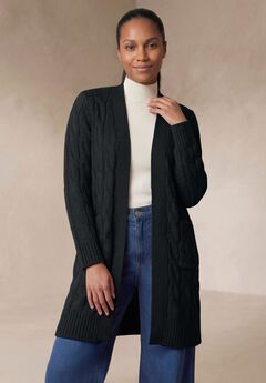 Cable Duster Sweater