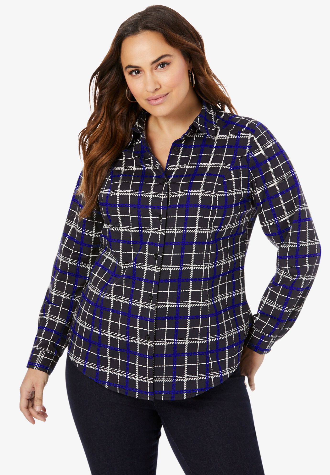womens plus dressy tops