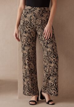Fourth Of July Curvy Flowy Pants