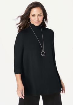 Mockneck Swing Tunic