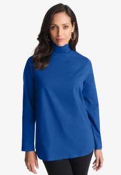 Long Sleeve Mockneck Tee
