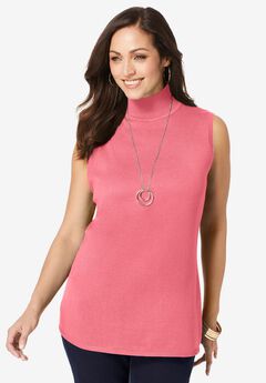 Fine Gauge Mockneck Sweater
