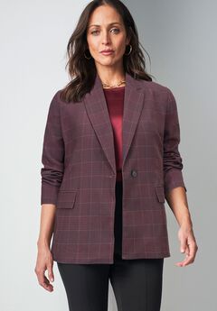 Bi-Stretch Shaped Blazer