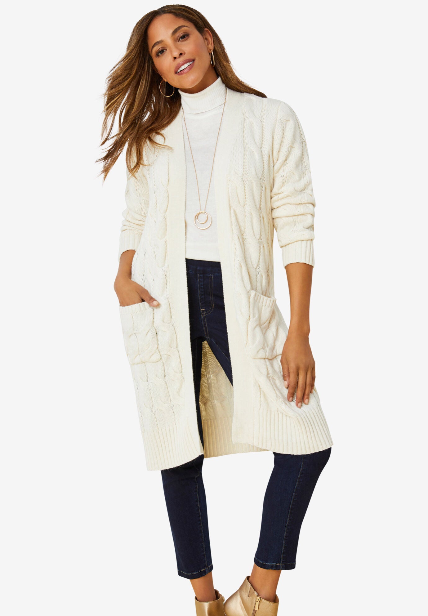 roamans cardigans