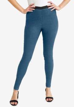 Plus Size Jeggings With Pockets