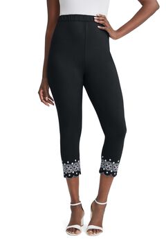 Everyday Stretch Cotton Capri Legging