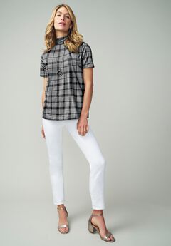 Plus Size Short Sleeve Blouses