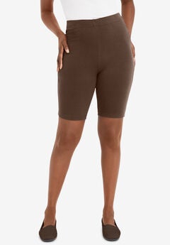 Plus Size Cotton Bike Shorts