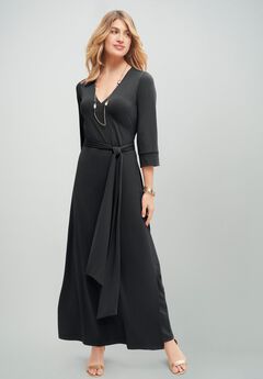 Plus Size Formal Wrap Dresses