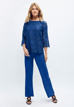 Popover Lace Jumpsuit