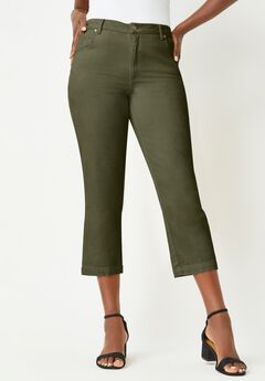 Plus Size Jean Capris