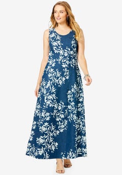 Plus Size Casual Maxi Dresses