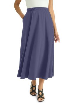 Soft Ease Midi Skirt
