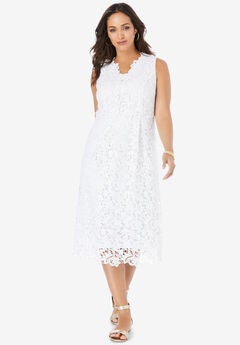 Lace Midi Dress