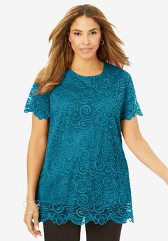 Stretch Lace Tunic