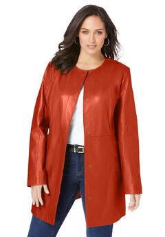 Leather Blazer