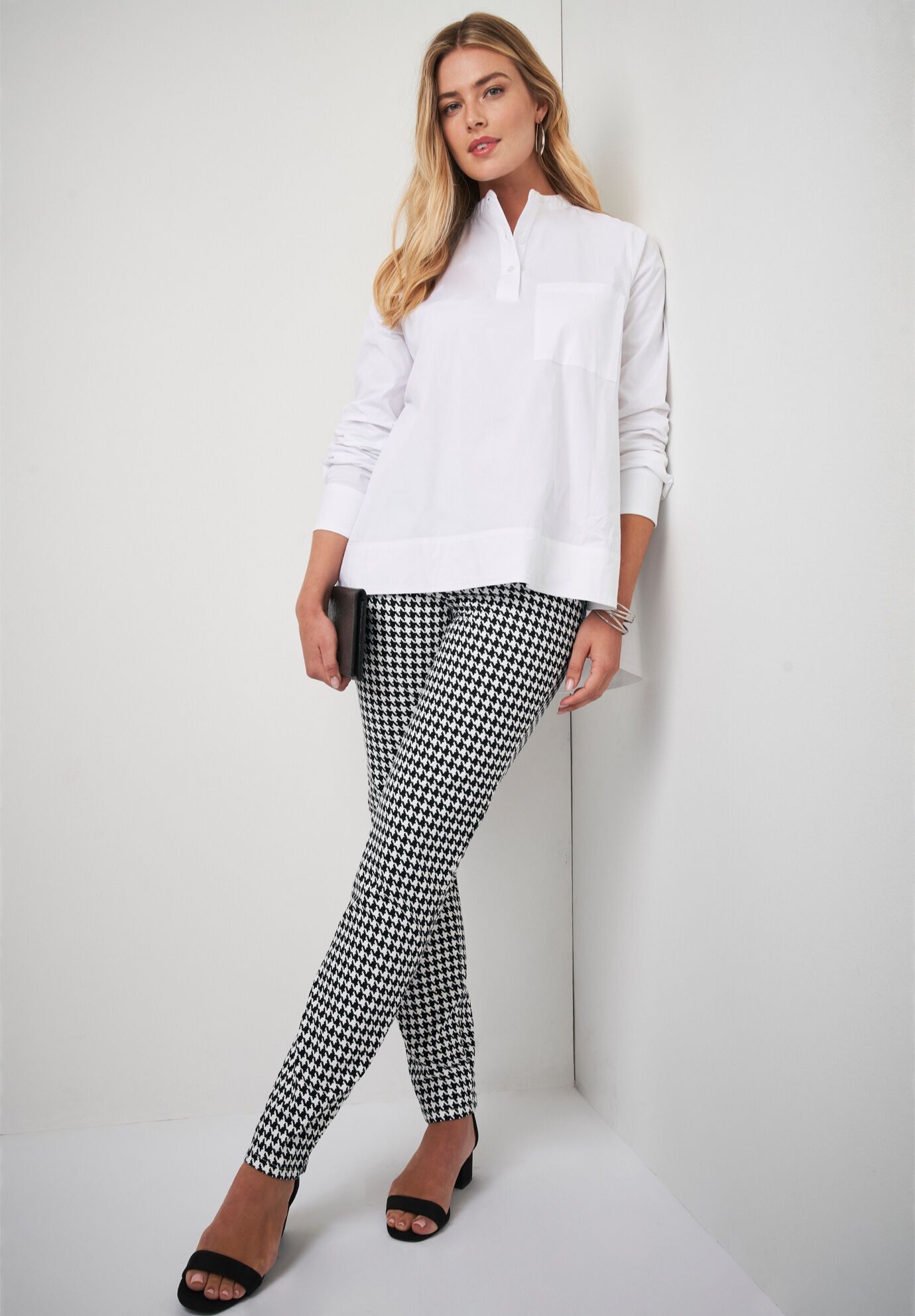 Comfort Waist Stretch Denim Straight-Leg Jean, , alternate image number 3