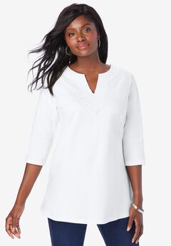 Plus Size Crochet Tunics