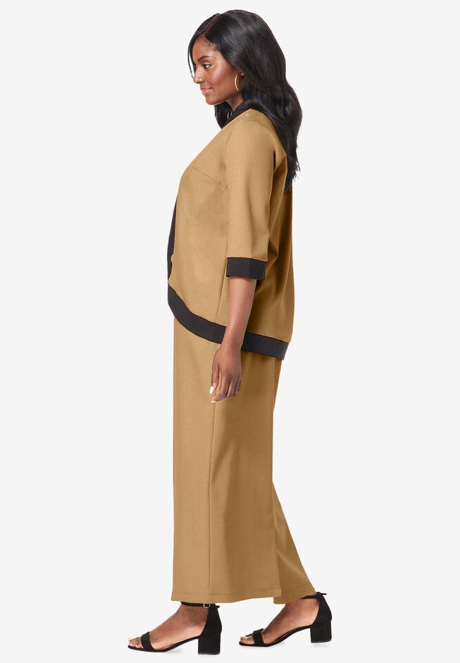 Ponte Jacket Dress, , alternate image number 2