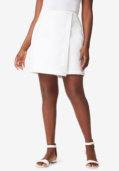 Classic Cotton Denim Skort