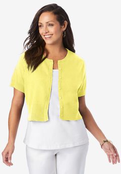 Jewel-Neck Shrug
