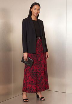 Stretch Knit Maxi Skirt