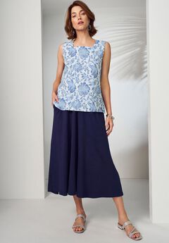 Plus Size Square Neck Tops