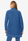 Long Denim Jacket, , on-hover image number null
