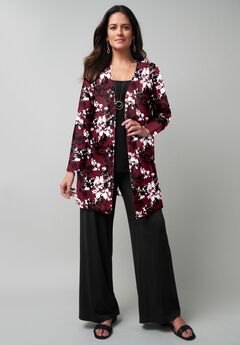Everyday Stretch Knit Open Front Cardigan
