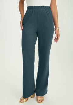 Plus Size Elastic Waist Pants