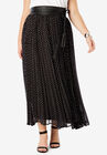 Pleated Maxi Skirt, , alternate image number null