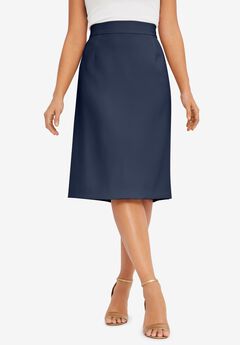 Tummy Control Bi-Stretch Pencil Skirt