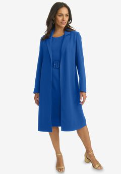 Belted Jacket Dress