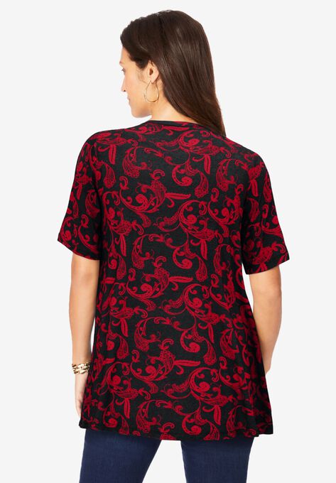 Cutout Swing Tunic, , on-hover image number null
