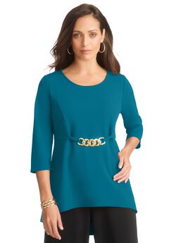 High Low Buckle Tunic