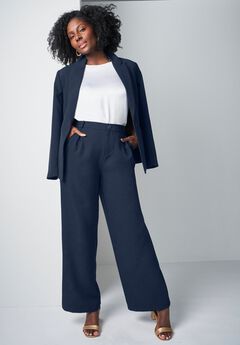 Bi-Stretch Wide Leg Pant