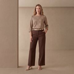 Stretch Cotton Boatneck Tunic