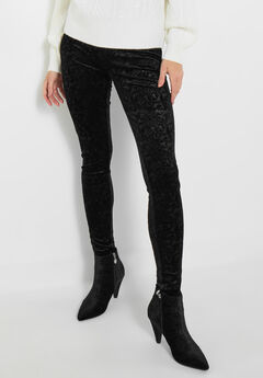 Stretch Velvet Legging