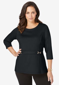 Ponte Belted Top