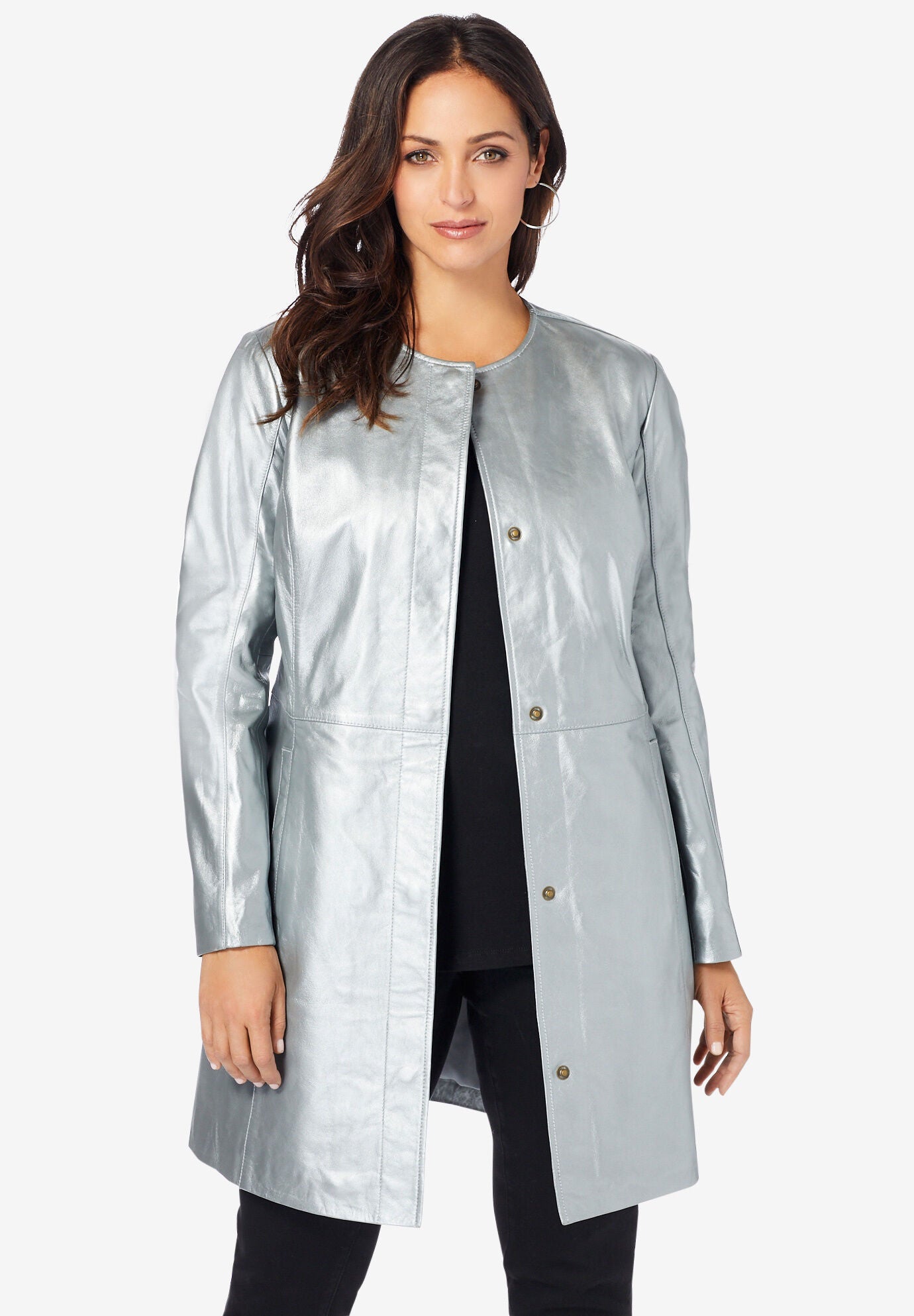 roamans leather coats