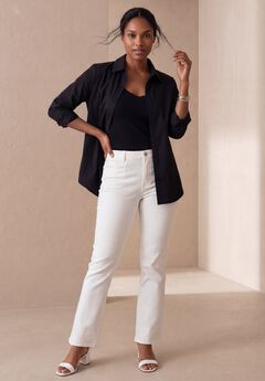 Plus Size High Waisted Jeans
